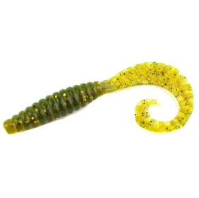 ПРИМАНКА СИЛИКОНОВАЯ СЪЕДОБНАЯ BAIT BREATH CURLY GRUB 2.5" UR-868
