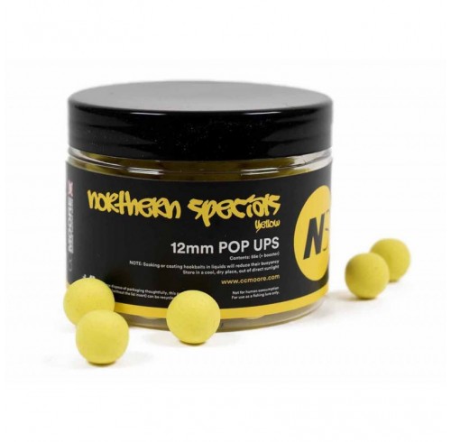 Плавающие бойлы CC Moore NS1 Northern Special Pop-Ups 12mm - YELLOW