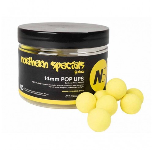 Плавающие бойлы CC Moore NS1 Northern Special Pop-Ups 14mm - YELLOW