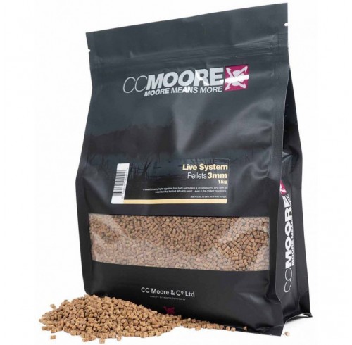 Пеллетс CC Moore 1kg - 3mm Live System