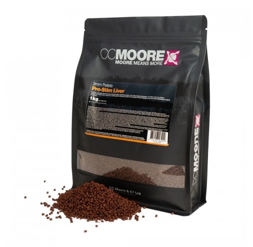 Пеллетс CC Moore 1kg - 3mm Pro-Stim Liver