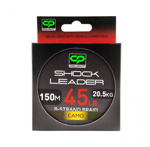 Шок-лидер CARP PRO Deligth Camo 45lb 150м