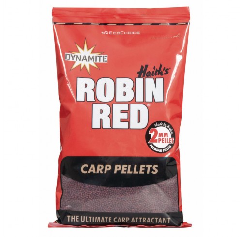 Пеллетс Dynamite Baits Robin Red Carp Pellets 900g - 2mm