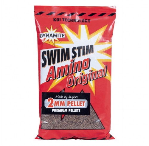 Пеллетс Dynamite Baits Swim Stim Carp Pellets 900g - Amino Original 2mm