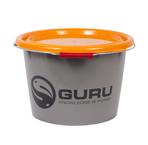 Ведро GURU Bucket 19л c крышкой серое