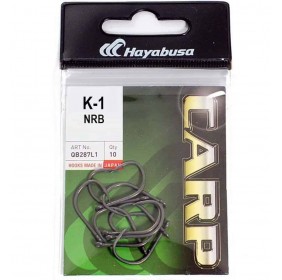 Карповые крючки Hayabusa K-1 NRB тефлоновое покрытие