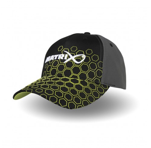 Бейсболка Matrix Hex Print Baseball Cap - Black