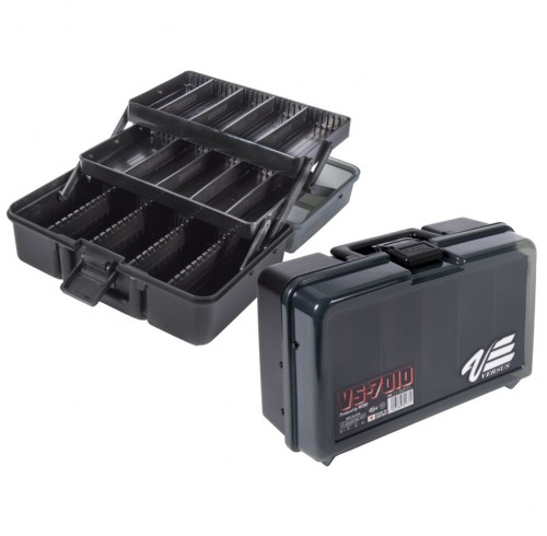 Ящик рыболовный Meiho Versus VS-7010 Black 284x180x112 Ящик рыболовный Meiho Versus VS-7010 Black 284x180x112