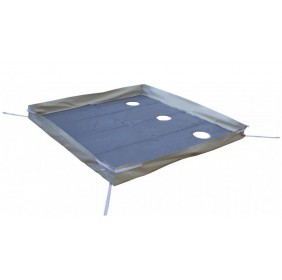 Пол Гидро ПВХ универсальный Митек к палаткам для зимней рыбалки (3 лунки) размер 2.3x2.3м