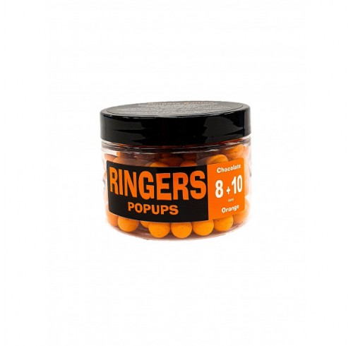 Плавающие бойлы Ringers Chocolate Orange Pop-Ups - 8+10mm