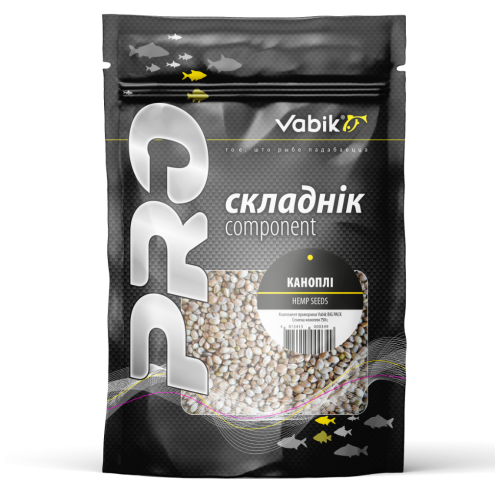 Компонент прикормки Vabik BIG PACK Семена конопли 750 г