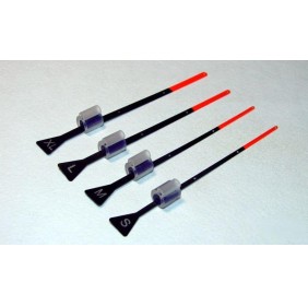 Кивок из рентгеновской плёнки Уловка BLACK (средний строй) XL-средний строй 0,7-1,1г